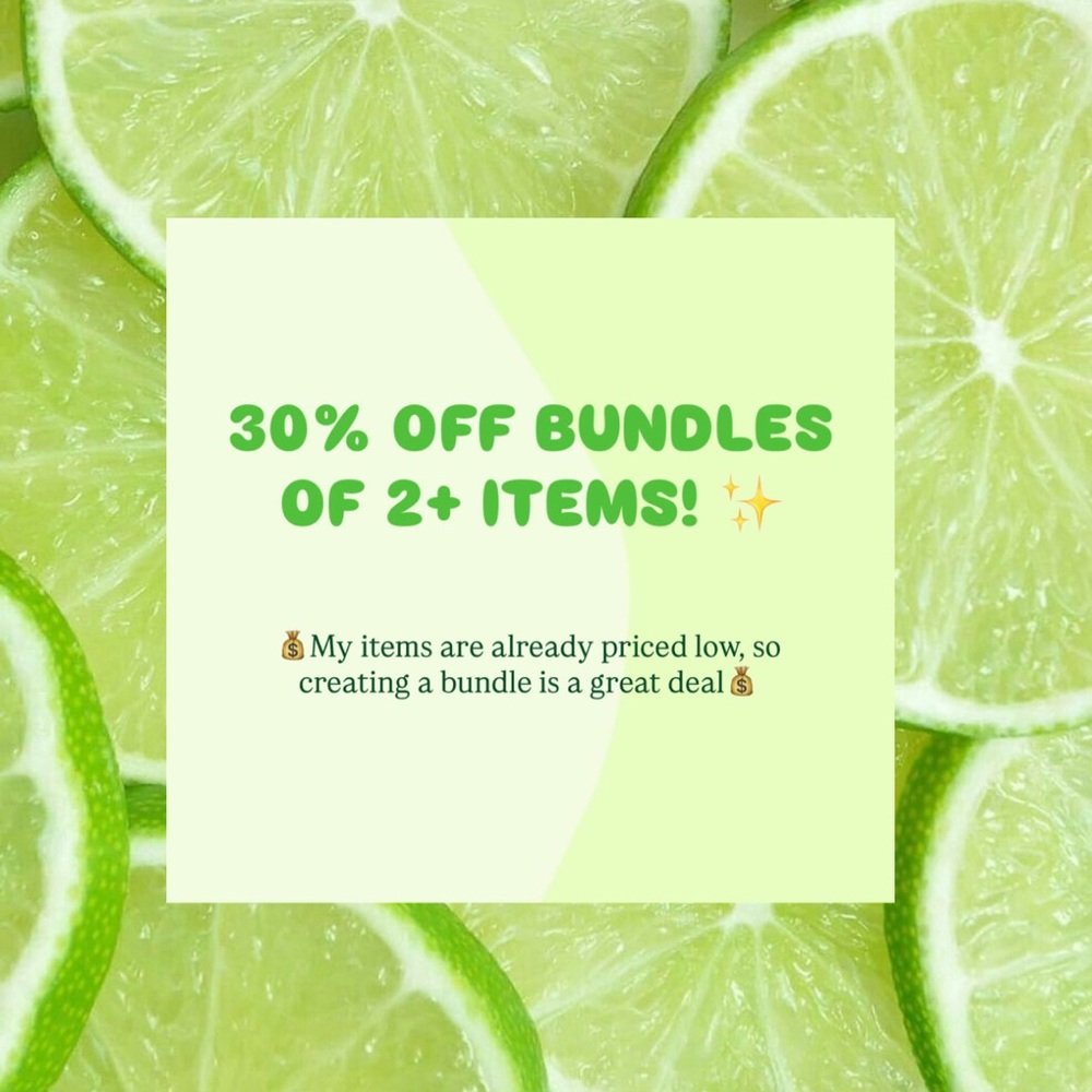 30% Off Bundles Promotion